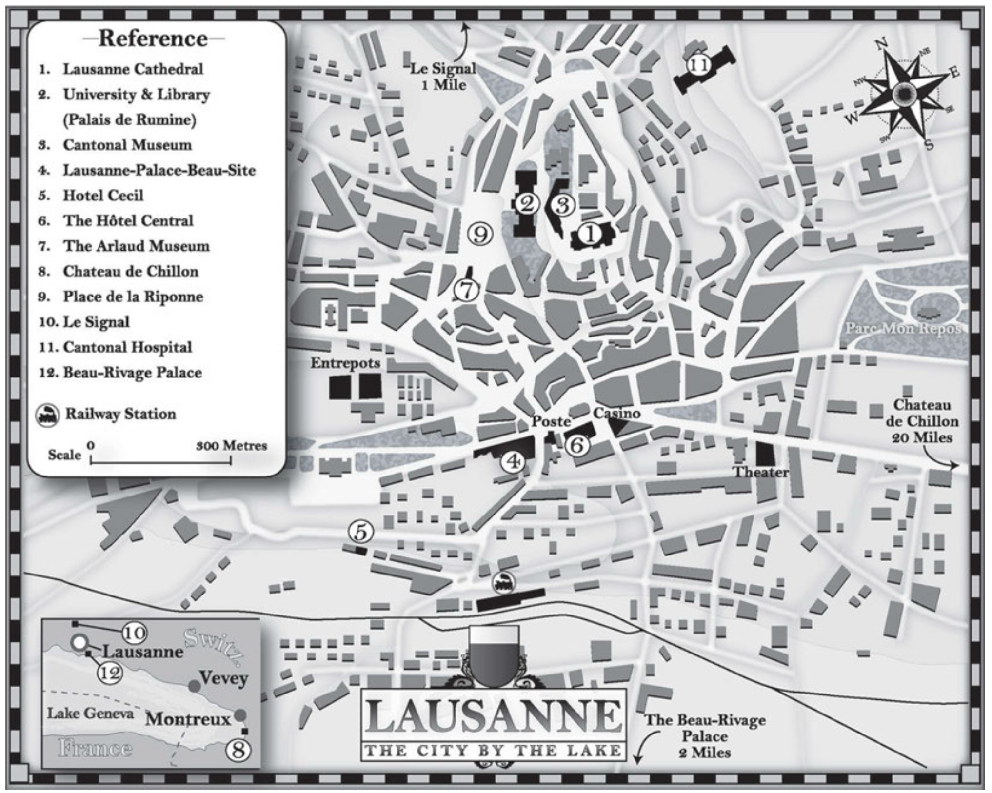 Lausanne Map