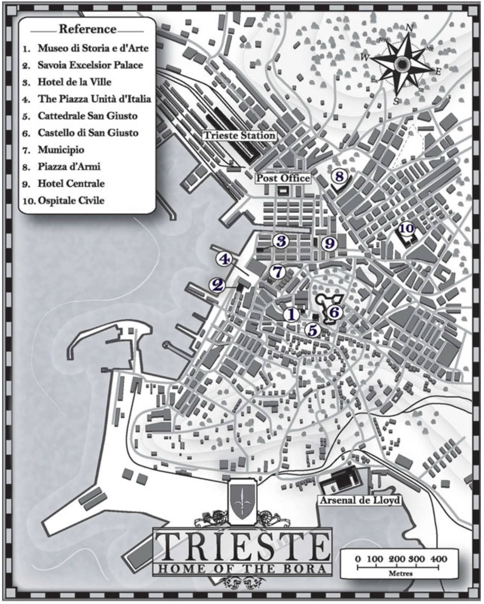 Trieste Map